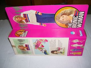 MISB HIGHEND 1ST/ED RARE BLUE EYES BIONIC WOMAN SIX MILLION DOLLAR MAN KENNER 3