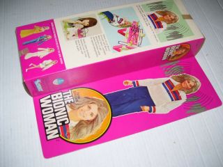 MISB HIGHEND 1ST/ED RARE BLUE EYES BIONIC WOMAN SIX MILLION DOLLAR MAN KENNER 8