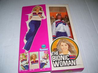 MISB HIGHEND 1ST/ED RARE BLUE EYES BIONIC WOMAN SIX MILLION DOLLAR MAN KENNER 9