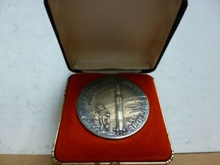 1st Lunar Landing.  999 Fine Silver Commemorative Medal