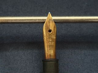 Vintage Pelikan 100 14k Gold Nib 585 Hef Part For Pen Pelikan 100 Rare Nib