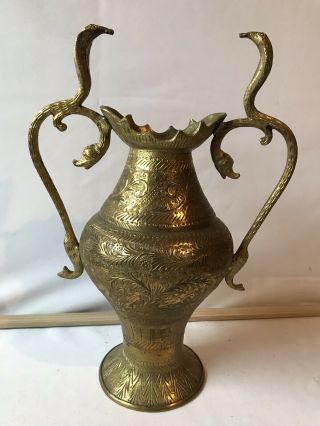 Early 20th Century Indian Brass Vase