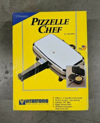 Vintage Vitantonio Pizzelle Chef No.  300
