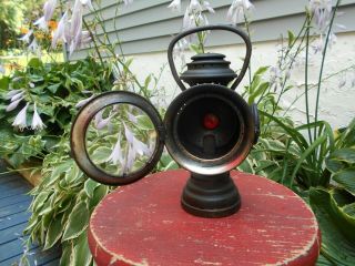 Vintage Neverout Insulated Kerosene Safety Lamp.  Rose Mfg.  U.  S.  A.