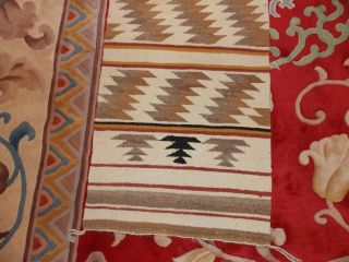 Vintage Native American Navajo Weaving Rug Pattern 39 