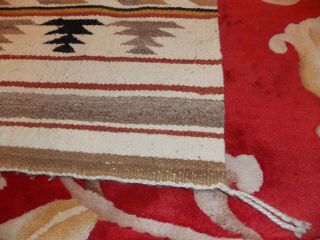 Vintage Native American Navajo Weaving Rug Pattern 39 