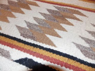 Vintage Native American Navajo Weaving Rug Pattern 39 