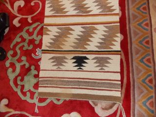 Vintage Native American Navajo Weaving Rug Pattern 39 