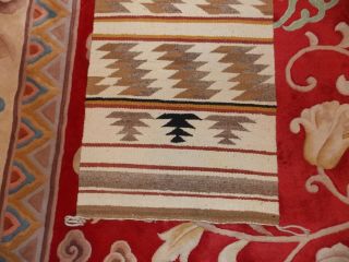 Vintage Native American Navajo Weaving Rug Pattern 39 