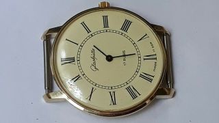 Rare Vintage GLASHUTTE 17 Rubis Cal 09 - 20 Made in GDR 7