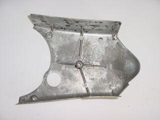 Vintage Sears Allstate Compact Puch DS60 Scooter Motorcycle Engine Fairing Plate 3