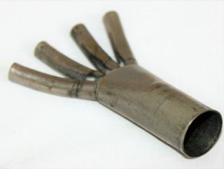 Rare 4 - Way Connector or Spliter for Hearing Tubes on Cylinder Phonograph 1890s 4