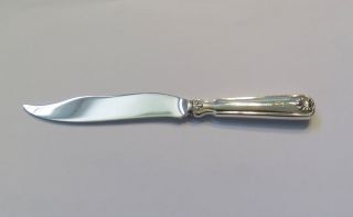 Shell And Thread By Tiffany And Co Sterling Fish Knife Hh Sterling Blade 7 3/4 "