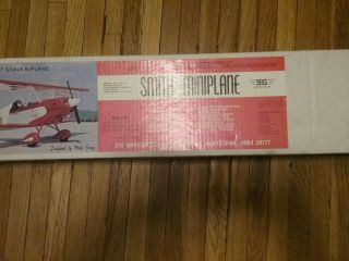 Vintage Sig Smith Miniplane R/c Model Airplane.  Kit