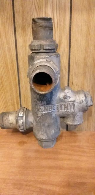Vintage Penberthy 1 Inch Live Steam Boiler Injector Steam Tractor