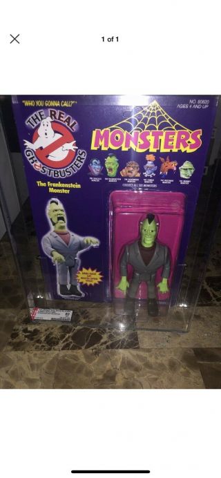 Vintage 1989 Kenner The Real Ghostbusters The Frankenstein Monster Afa 80