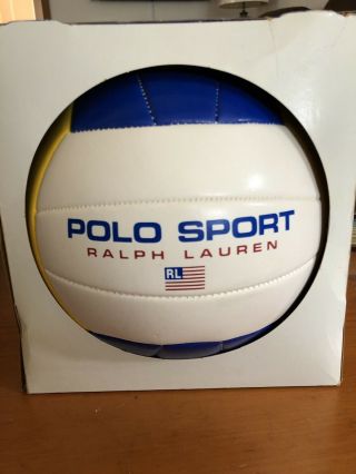 Vintage Ralph Lauren Polo Sport Usa Athlete Volleyball 1997 Rawlings