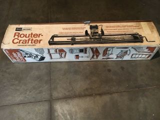 Vintage Sears Craftsman Router Crafter 720.  25250 Let The Photos Do To