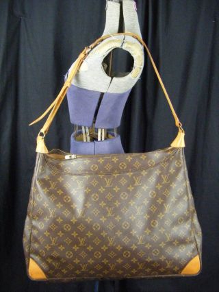 Louis Vuitton Vintage Boulogne 50 Large Shoulder Travel Bag,