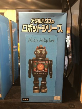Rare Metal House Robot Alien Attacker 2