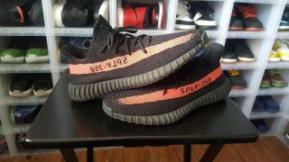 Adidas Yeezy 350 V2 3 Stripes Pack Infrared Rare Size 16 Pe Nrg Max Trd Yzy