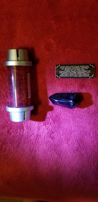Star Wars Galaxy’s Edge Black Spire Outpost Black Obsidian Kyber Crystal Rare