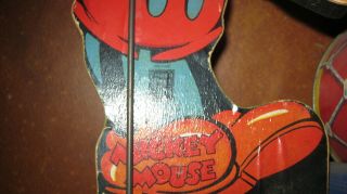 Mickey Mouse Fisher Price Toy Vintage Pull Toy 5