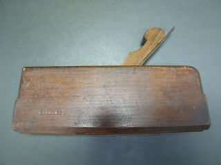18th Century wooden moulding plane ogee vintage old tool by Mutter 5