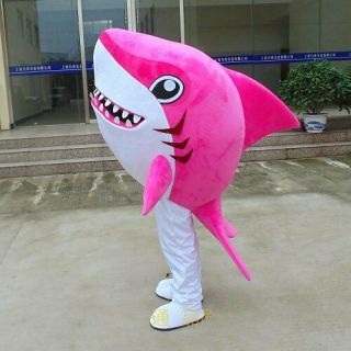 Ocean Shark Mascot Costume Party Halloween Fancy Dress Christmas Cosplay Parade