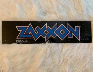 Zaxxon Arcade Marquee Vintage By Sega / Gremlin Industries 1982