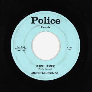 Garage 45 - Monstabuckings - Love Fever - Police - Mp3 - Rare