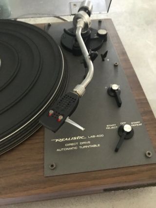 Vintage Realistic Lab - 400 Direct Drive Automatic Turntable Please Read 3