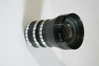 Dallmeyer F12mm f1/1.  3 very rare,  very fast wide angle Dallmeyer c mount lens 4