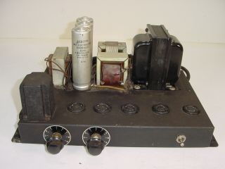 Vintage 1930 ' s Unknown IPC Western Electric 2x RCA 2A3 Theater Tube Amplifier 2