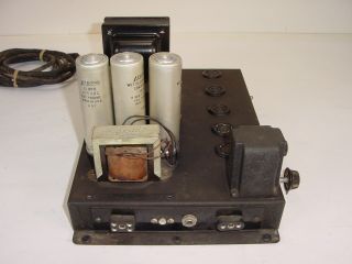 Vintage 1930 ' s Unknown IPC Western Electric 2x RCA 2A3 Theater Tube Amplifier 5