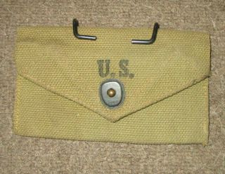 Us Army 1942 Dated Carlisle Bandage Pouch