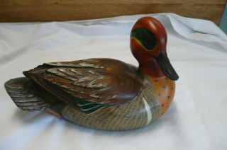 Ducks Unlimited Special Edition 1996 1997 American Teal Series Hunting Decoy