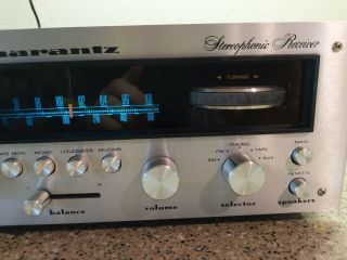 Vintage Marantz Receiver Model 2010 W/ Wood Case 3