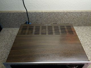 Vintage Marantz Receiver Model 2010 W/ Wood Case 4