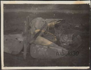 7 Japan Naval Landing Forces 1930s Photo Captured Chinese Fighter Nanking