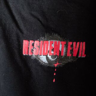 Resident Evil Vintage Capcom Playstation Video Game Graphic T Shirt Sz XL RARE 2