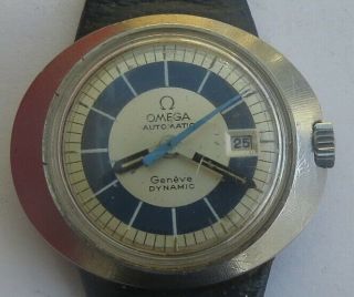 Ladies Vintage Omega Automatic Geneve Dynamic Wristwatch