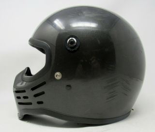 Vintage 1980s Simpson Model 30 Helmet / Model 30 / Black /