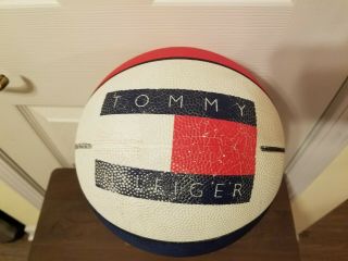 Vintage 1990 TOMMY HILFIGER RARE Basketball Ball,  Collectable 3