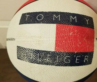 Vintage 1990 TOMMY HILFIGER RARE Basketball Ball,  Collectable 4
