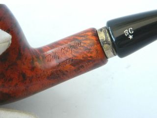 Vtg/Orig.  BUTZ CHOQUIN Nizza No.  1671 Briar Smoking Pipe Bent Apple Filter 9 2