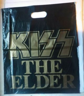 Kiss The Elder Rare Promotional Bag.  Australian 1981 Phonogram