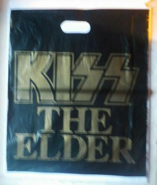 KISS The Elder rare PROMOTIONAL bag.  Australian 1981 Phonogram 2