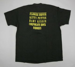 Vintage 1990 ' s Nirvana Smiley T - Shirt • Stedman Hi - Cru USA • X - Large 2
