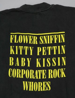 Vintage 1990 ' s Nirvana Smiley T - Shirt • Stedman Hi - Cru USA • X - Large 5